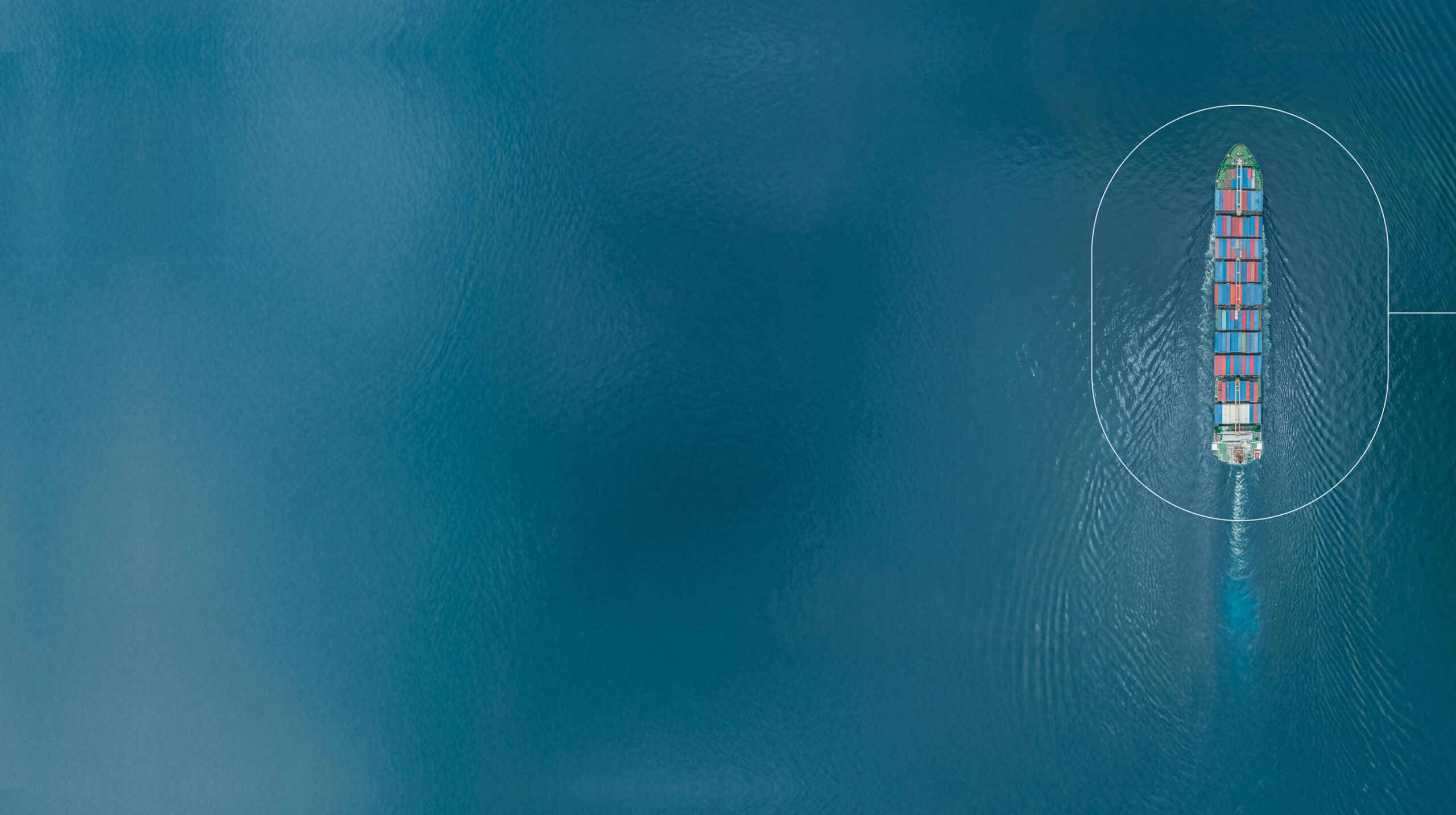 Ship hero background sea